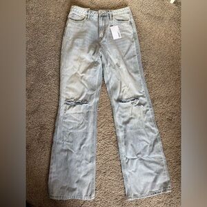 Light wash vervet Leslie 90s vintage flare jeans size 28